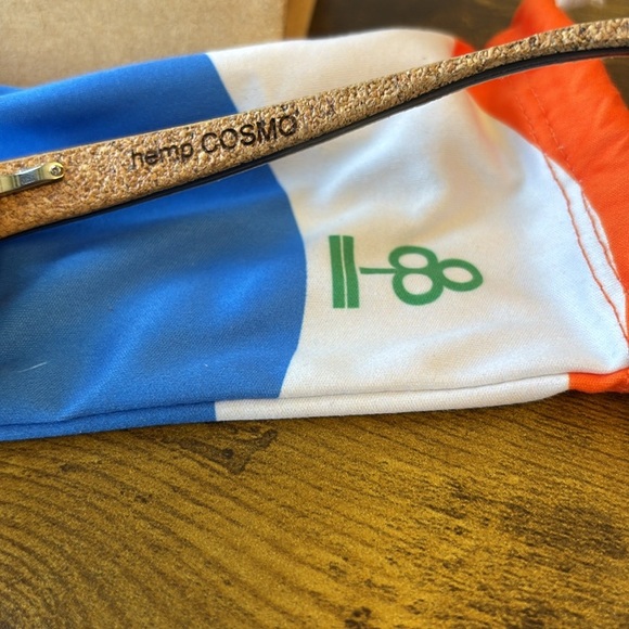 Ballo Rae Sunglasses NWT cork hemp cosmo - Picture 6 of 9